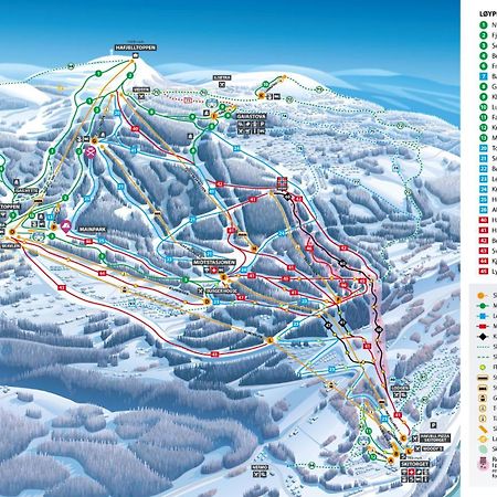 Ski And Bike-In And Out ฮาฟเฟียล ภายนอก รูปภาพ
